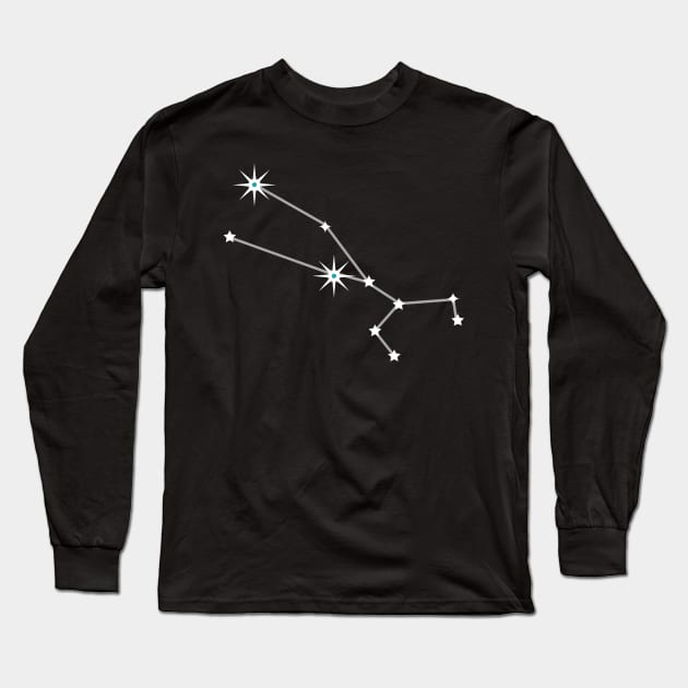 Taurus on Black Long Sleeve T-Shirt by wanderingteez